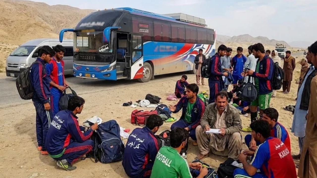क्वेटा पहुंचने से पहले फुटबॉल टीम पर बंदूकधारियों का धावा, पाकिस्तान में खिलाड़ियों से मोबाइल-नकदी लूटी