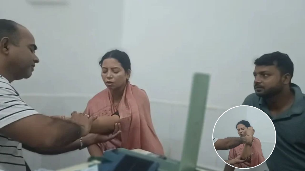 यूपी में शूटिंग करते-करते अचानक जमीन पर गिरीं एक्ट्रेस, भावुक सीन के बीच हुआ बड़ा हादसा; सेट पर मची अफरा-तफरी