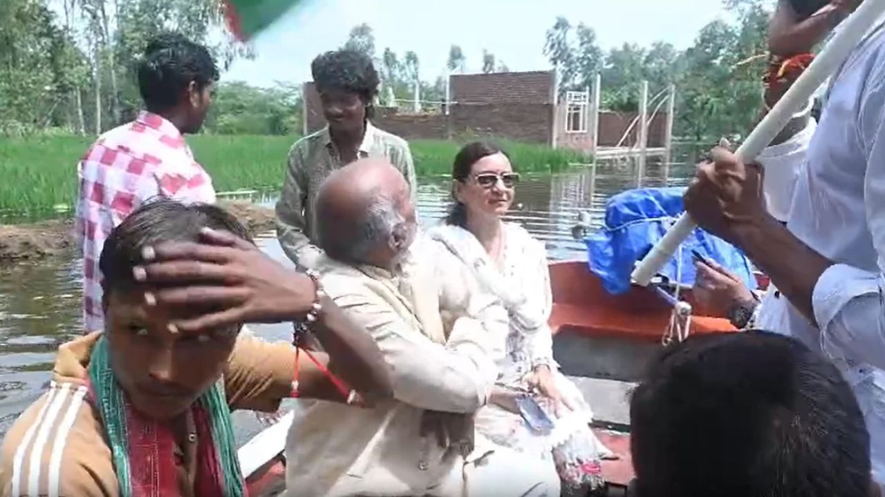 Raebareli: अमावां के बाढ़ प्रभावित गांवों में पहुंची सपा नेता, हालात देख प्रशासन पर उठाए सवाल