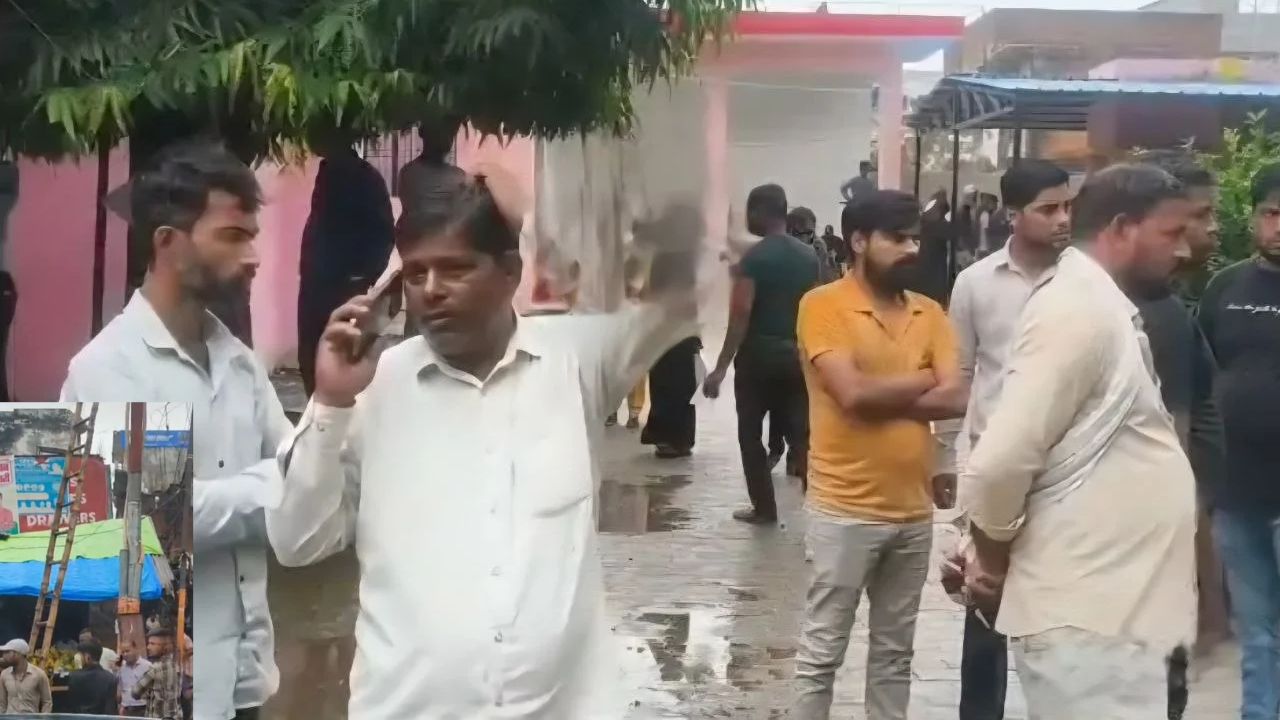 Sitapur News: रोशनी बांटने वाले के घर छाया अंधेरा; जिस पोल पर कर रहा था काम, हाईटेंशन करंट ने वहीं बुझा दी जिंदगी