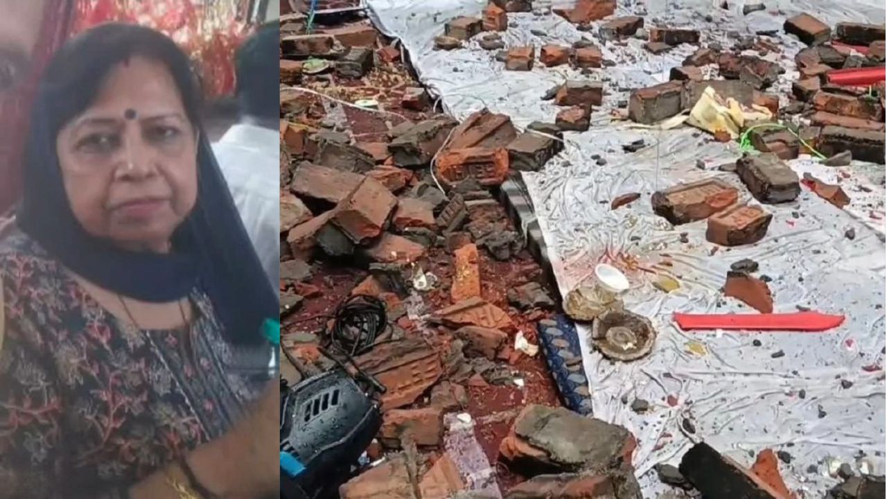Sitapur News: गणेश पूजा पंडाल पर टूटी आफत! बारिश के पानी से तिरपाल ढहा, 10 श्रद्धालु घायल; महिला की मौत