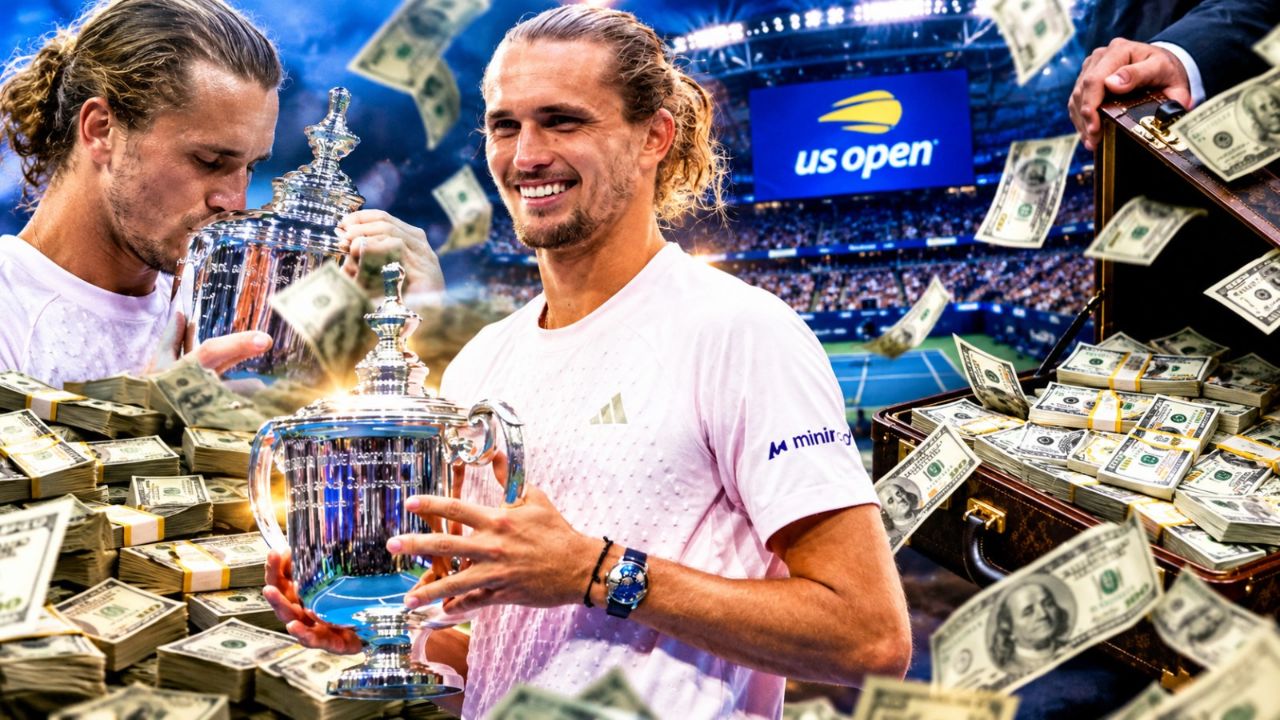 खिताब के साथ पैसों की भी बारिश! US Open जीतते ही ज्वेरेव ने रचा इतिहास, खाते में आए करीब 52 करोड़ रुपये