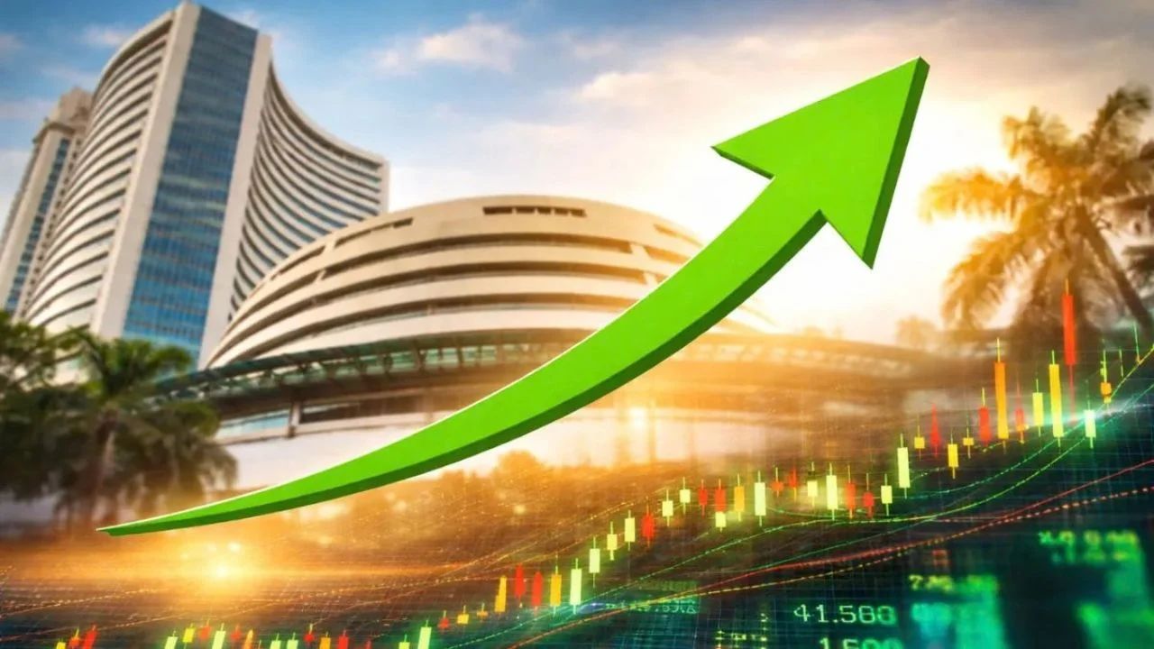 Stock Market में हरियाली: ग्लोबल राहत और क्रूड ऑयल की चाल से सेंसेक्स-निफ्टी ने भरी उड़ान, निवेशक गदगद