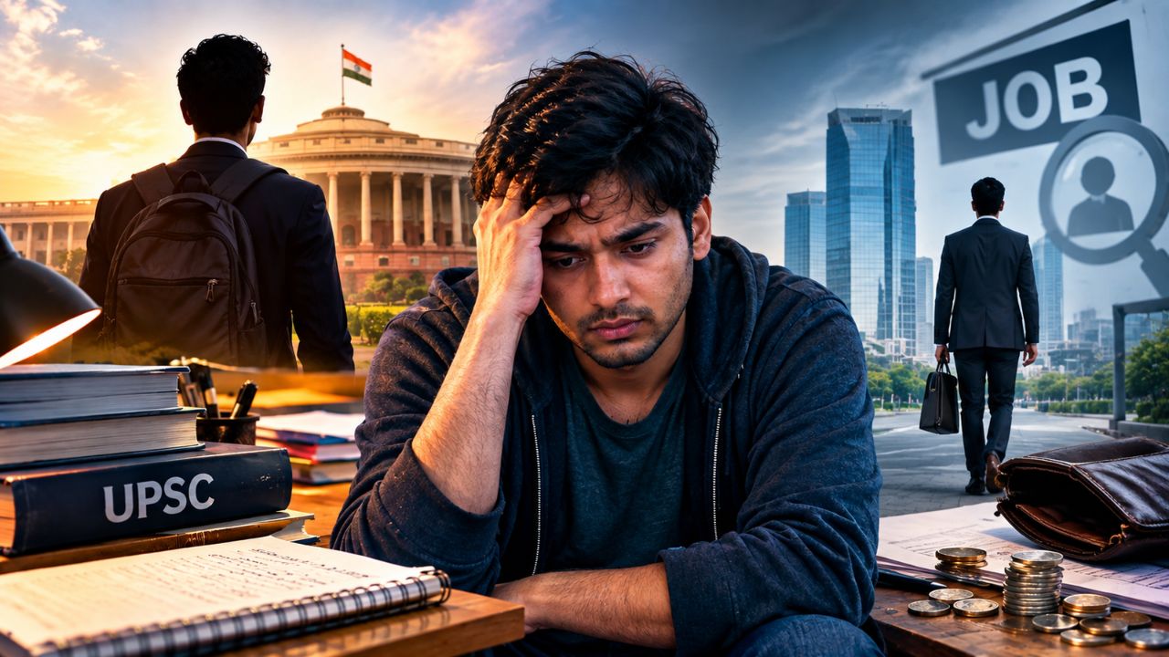 मैं पूरी तरह हारा नहीं हूं… BTech के बाद UPSC का सपना लेकर निकला युवक, अब हर महीने खर्च जुटाना भी चुनौती