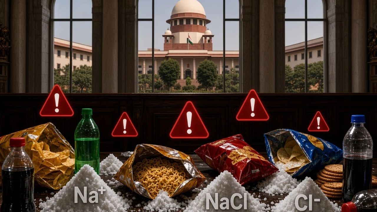 अगर आप नहीं कर सकते, तो हम करेंगे! पैकेज्ड फूड पर SC सख्त, चिप्स-बिस्किट के पैकेट पर अब दिख सकता है बड़ा लाल निशान