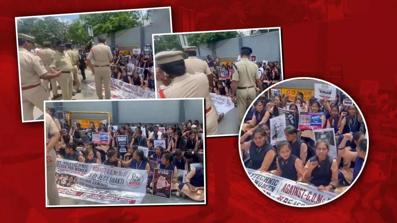 “GO 97 वापस नहीं हुआ तो विधानसभा घेरेंगे!” तेलंगाना में सड़कों पर उतरे पॉलिटेक्निक छात्र, सरकार को दी बड़ी चेतावनी
