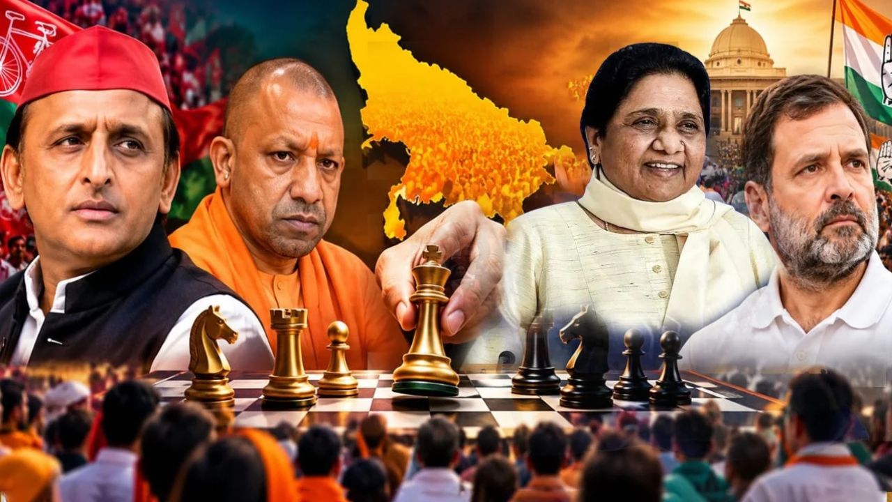 यूुपी विधानसभा चुनाव सत्ता संघर्ष..आईये जानें कौन दिखा रहा है दम और कौन कितने पानी में?