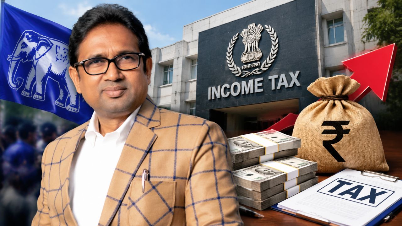 BSP के दिवंगत नेता की कंपनियों पर आयकर विभाग की बड़ी कार्रवाई, 400 करोड़ से अधिक की टैक्स देनदारी!