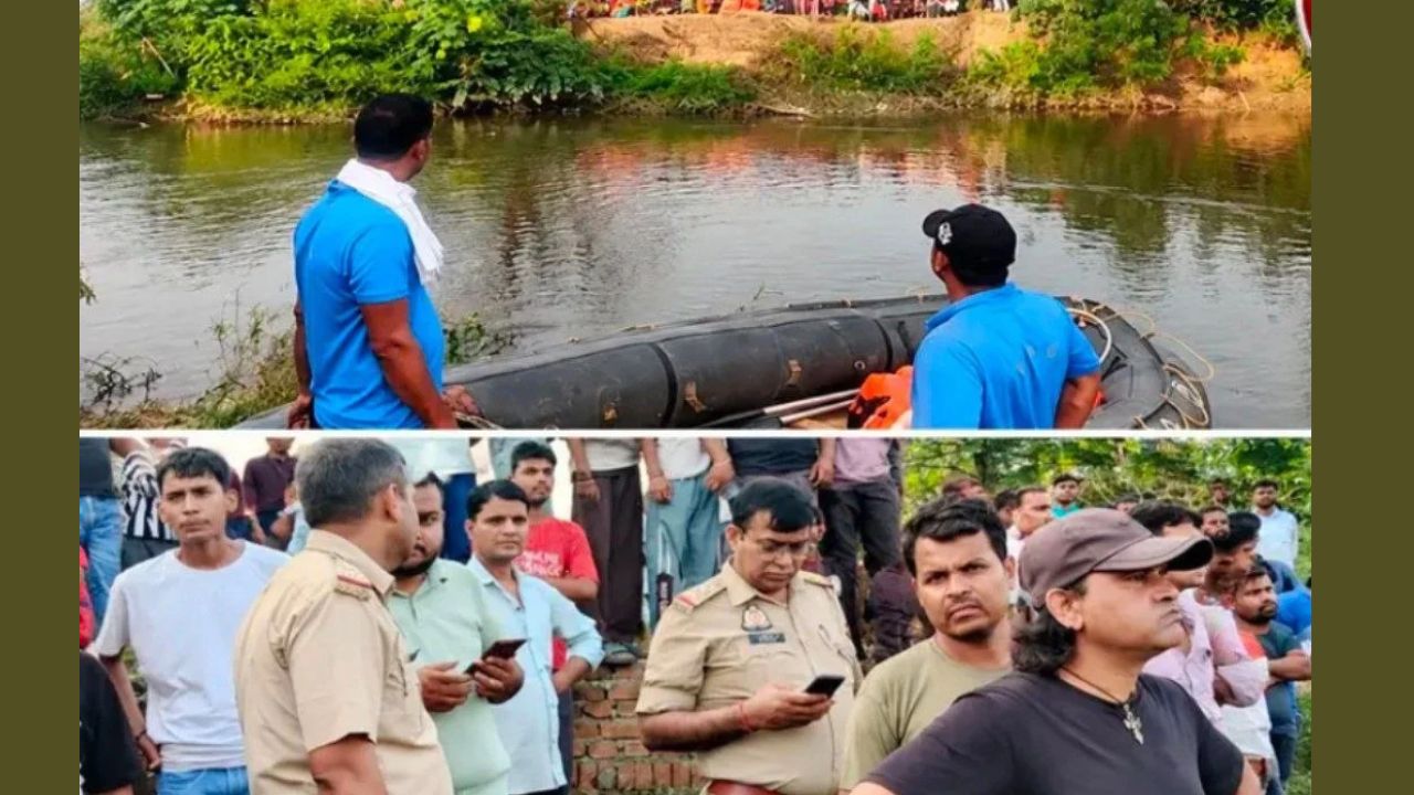 दोस्तों ने चिल्लाकर रोका, फिर भी उफनती नदी में कूदा युवक! बरेली में बाइक समेत नदी में समाया रवि; गोताखोरों की तलाश जारी
