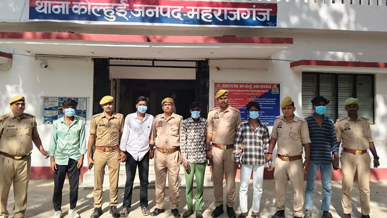 बर्थडे पार्टी में तलवारबाजी और स्टंटबाजी! महराजगंज में युवकों की बाइक रैली का वीडियो वायरल, 5 हिरासत में