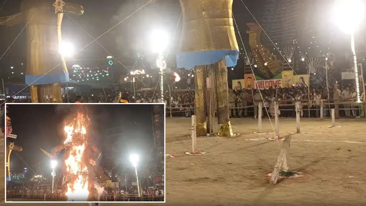 रावण का अंत होते ही गूंजे जय श्रीराम के नारे, बदायूं में धूमधाम से मनाया गया दशहरा
