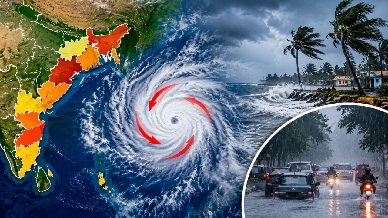 Cyclone Alert: बंगाल की खाड़ी में उठेगा चक्रवाती तूफान! 7 राज्यों में बारिश का अलर्ट, मछुआरों को समुद्र से दूर रहने की सलाह