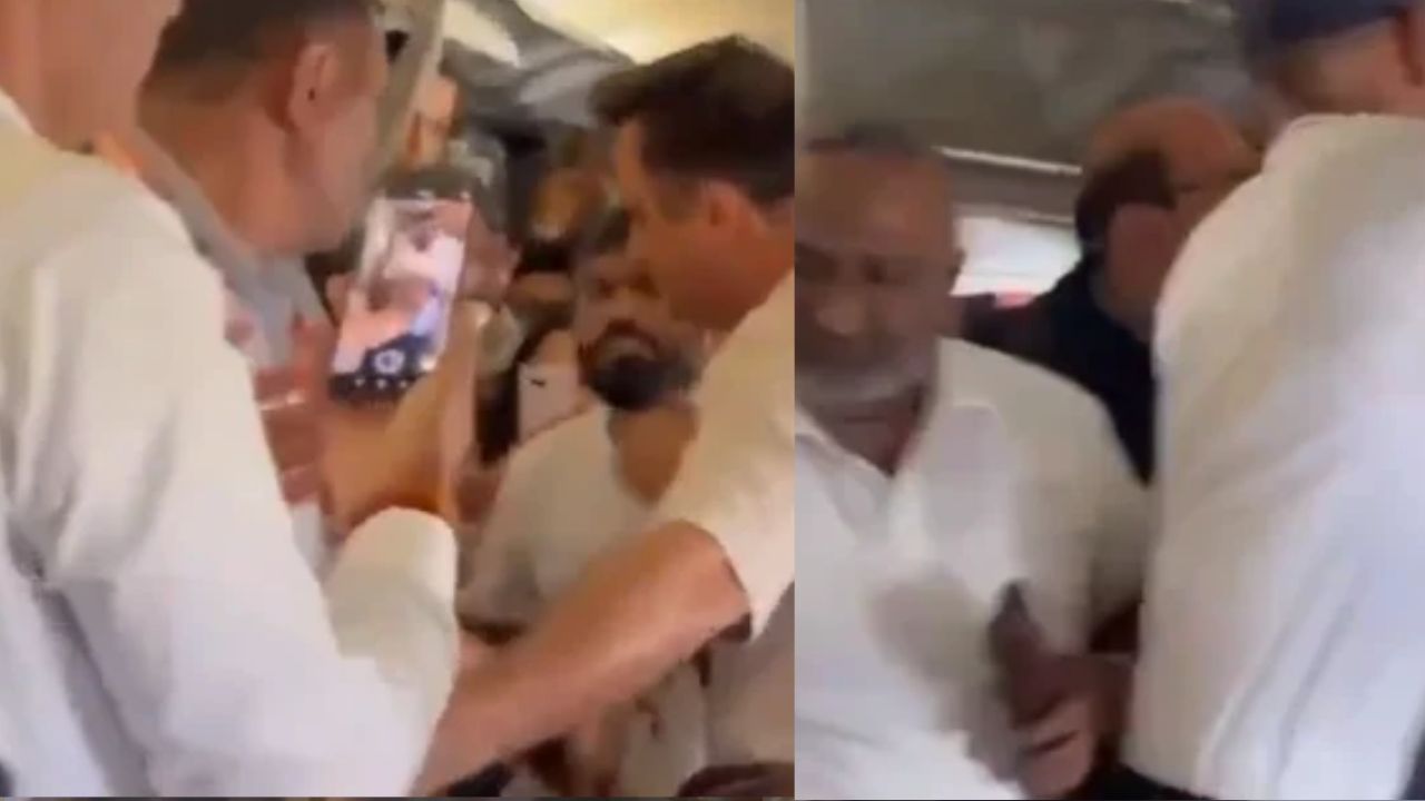 ‘कौन हैं दीपके, मैं नहीं जानता’, फ्लाइट में हिरासत की कार्रवाई पर भड़का सहयात्री, प्रदर्शन पर उठाए सवाल