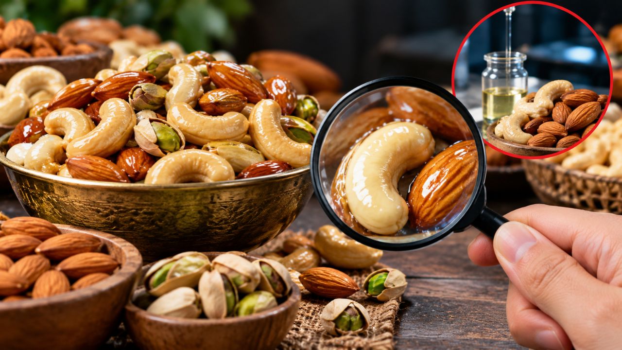 Dry Fruits Adulteration: मिठाई छोड़कर मेवे खरीदने वालों सावधान, चमकदार काजू-बादाम के पीछे छिपा हो सकता है मिलावट का खेल
