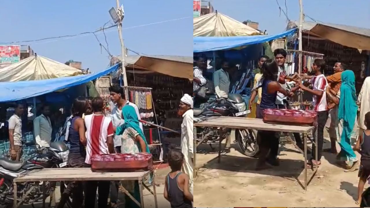 Fatehpur News: बिन्दकी दशहरा मेले में दुकानों के आवंटन पर बवाल, पारदर्शिता और सुरक्षा पर उठे सवाल