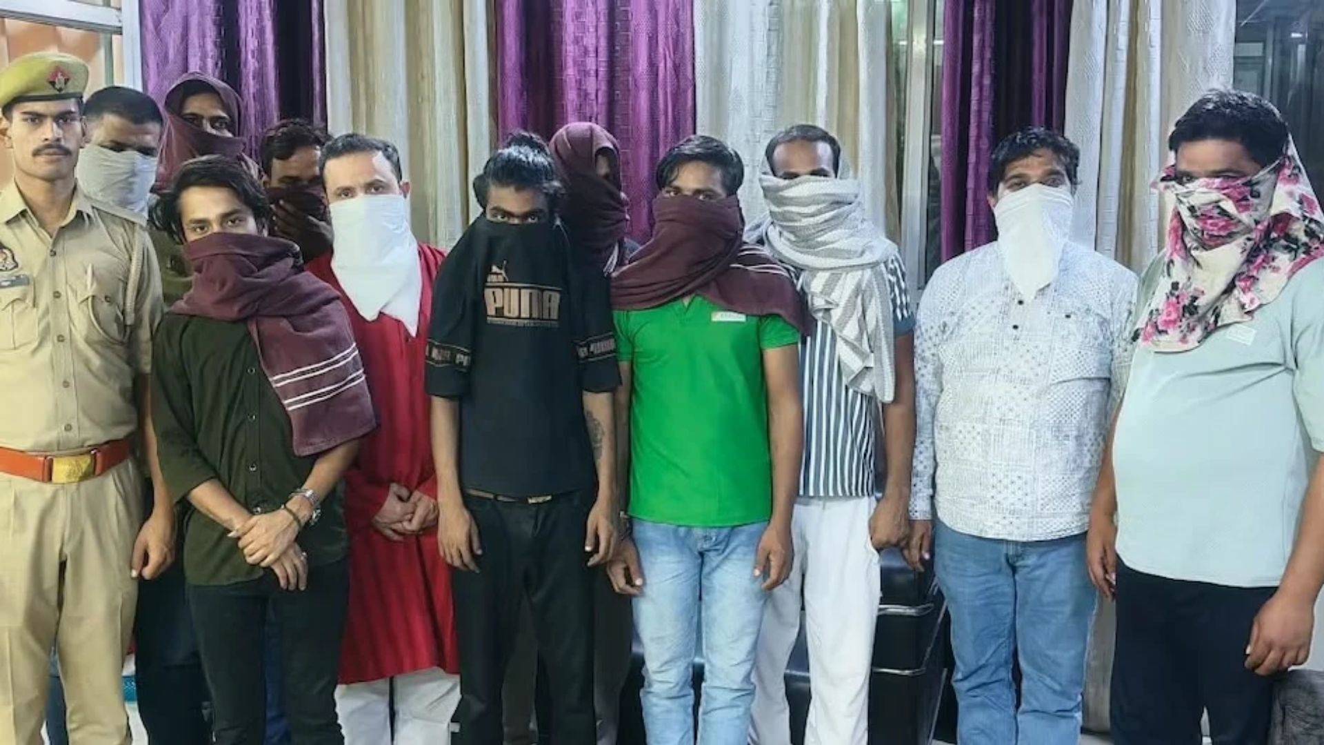 गाजियाबाद में स्पा सेंटरों पर बड़ी रेड! 20 महिलाओं का रेस्क्यू, 11 लोग गिरफ्तार