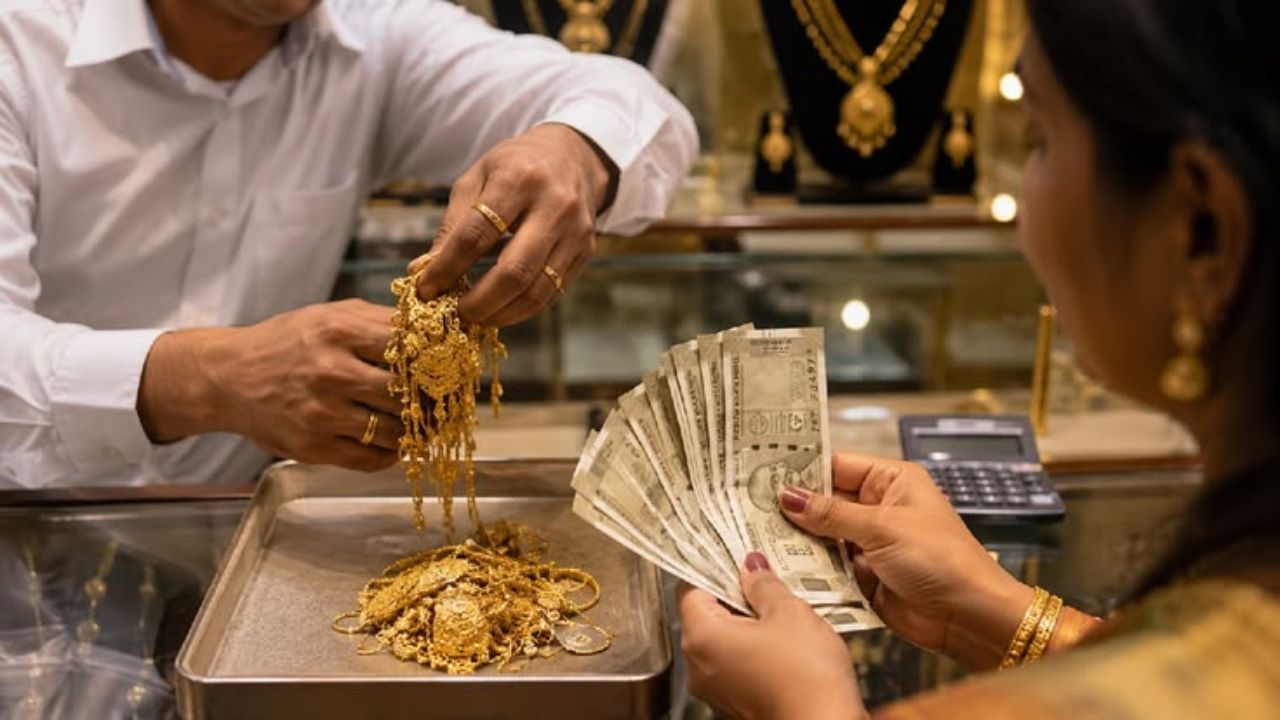 Gold Price Today: सस्ता हुआ सोना और चांदी, सर्राफा बाजारों में मची लूट, चांदी के लक्ष्मी-गणेश और पूजा सामान की भारी डिमांड