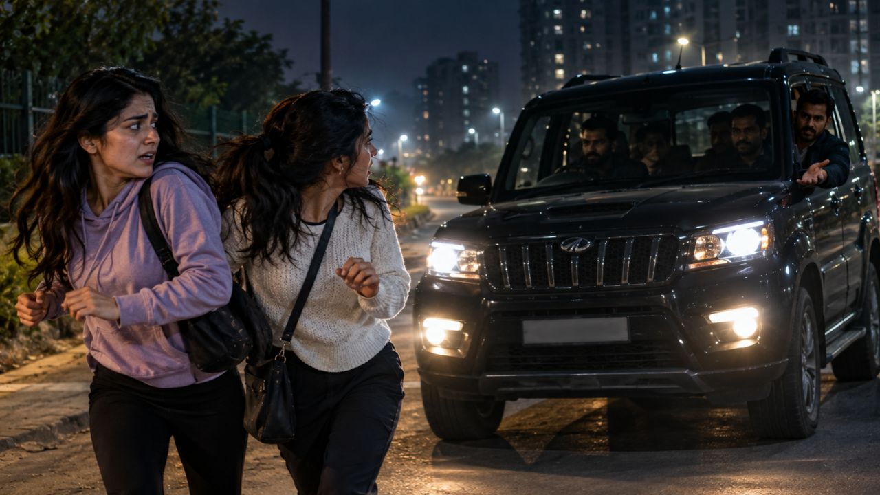 दिवाली गिफ्ट के नाम पर जबरन पैसे और नौकरी का लालच: गुरुग्राम में दो युवतियों से स्कॉर्पियो सवार महिला और अधेड़ की शर्मनाक हरकत!