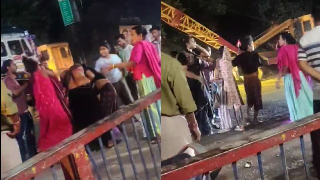 Hamirpur News: हमीरपुर में किन्नरों के दो गुटों में मारपीट, NH-34 पर थप्पड़बाजी और जूते-चप्पल चले