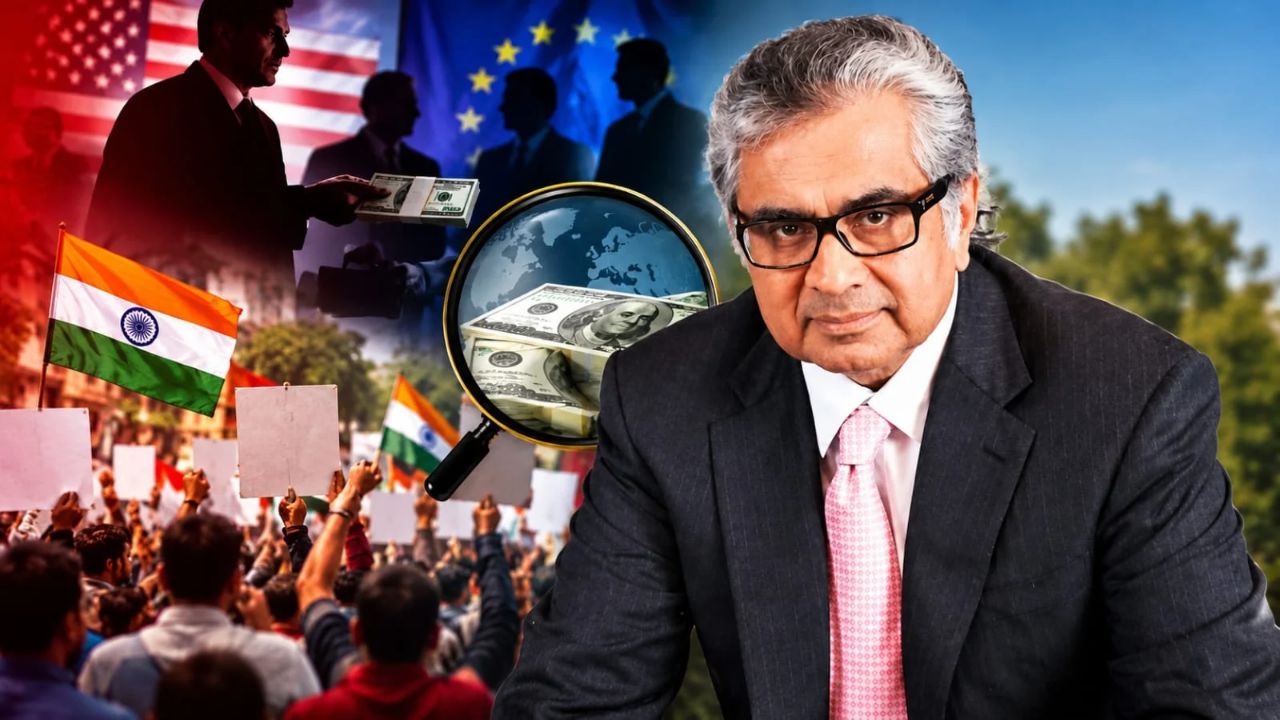 हरीश साल्वे का बड़ा दावा: भारत के विरोध-प्रदर्शनों के पीछे विदेशी फंडिंग? सरकार से की जांच की मांग