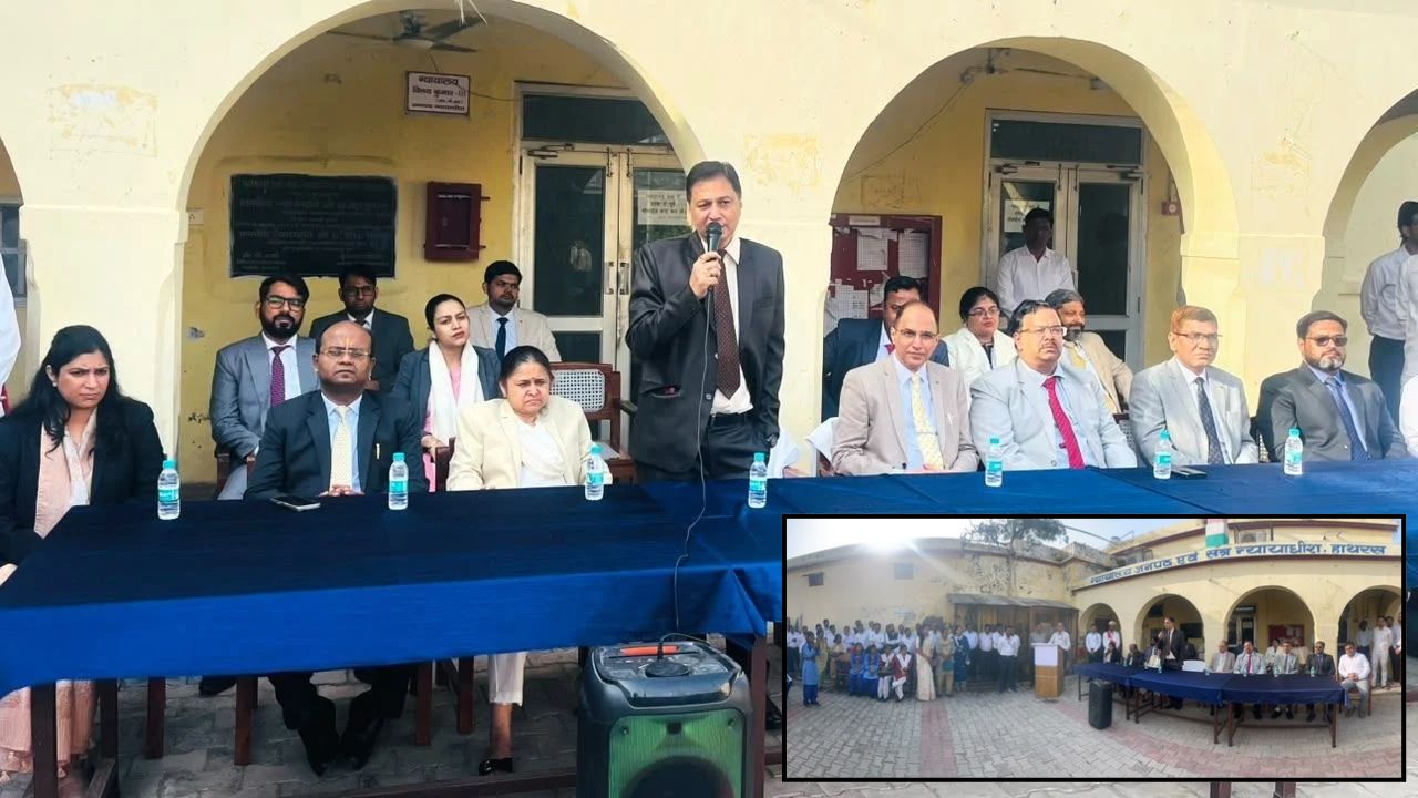 हाथरस में अनोखी प्रभातफेरी, न्यायिक अधिकारियों ने सड़क पर दिया पोक्सो जागरूकता का संदेश; नुक्कड़ नाटक भी हुआ