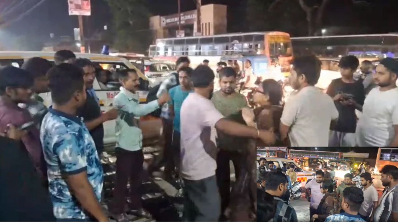 मंदिर में शादी, किराए का मकान और फिर बीच सड़क महा-संग्राम! बदायूं में मुंबई की आरती ने पति पर बोला धावा