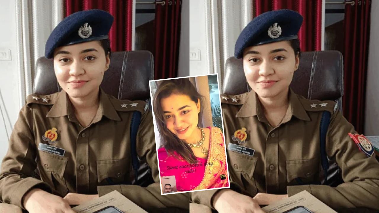 Duty First: वीडियो कॉल पर मनाया पहला करवा चौथ, IPS अंशिका वर्मा और केके बिश्नोई की तस्वीर ने जीता लोगों का दिल