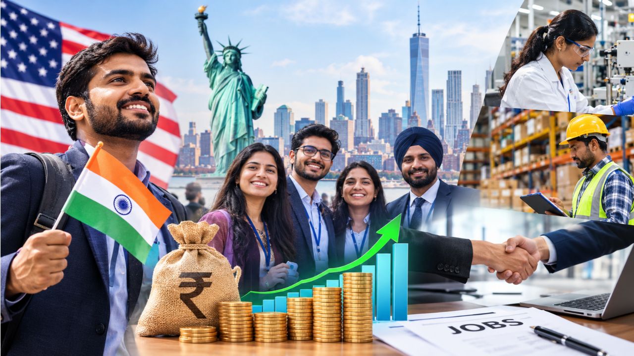 सिर्फ नौकरी नहीं, अमेरिका की अर्थव्यवस्था चला रहे हैं भारतीय प्रवासी; जानिए पूरी रिपोर्ट!