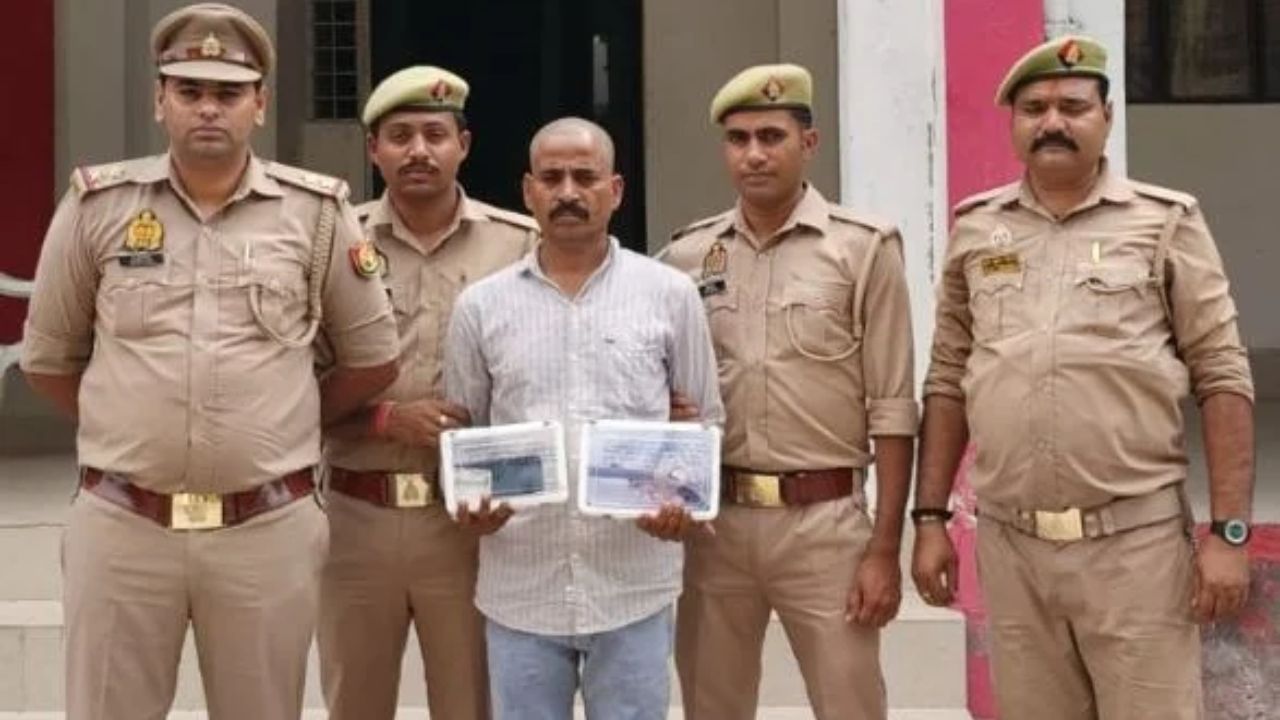 झांसी में चलती बस में तमंचा लहराने वाला हिस्ट्रीशीटर गिरफ्तार, D-24 गैंग का लीडर है जय हिंद श्रीवास