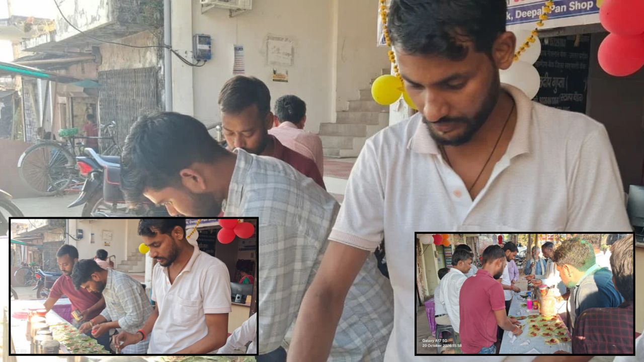 दशहरे पर क्यों खाया जाता है पान? झींझक में पान की दुकानों पर उमड़ी भीड़, बारी के इंतजार में खड़े रहे लोग