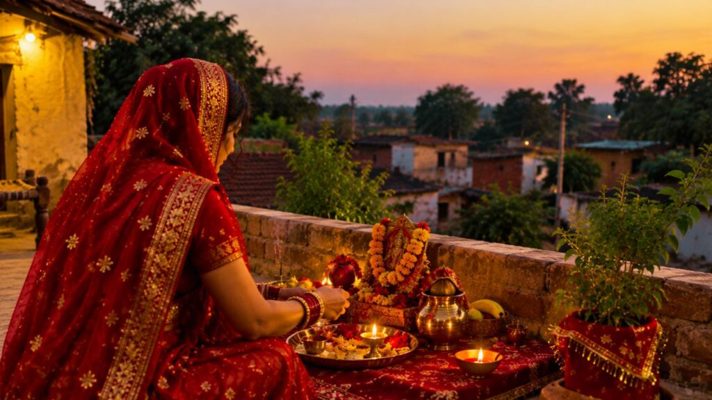 Karwa Chauth Chandra Darshan Time UP