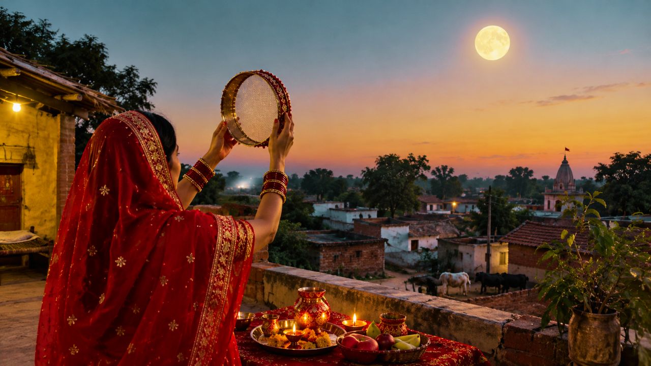 करवा चौथ पर यूपी में मौसम डालेगा चांद के दीदार में खलल! बादलों के बीच कैसे पूरा होगा व्रत, जानें अपने शहरों में चंद्रोदय का समय