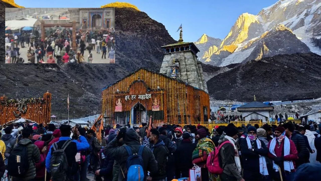 Kedarnath Snowfall: केदारनाथ धाम में फिर बर्फबारी से बढ़ी ठिठुरन, कड़ाके की ठंड में भी दर्शन को पहुंच रहे श्रद्धालु