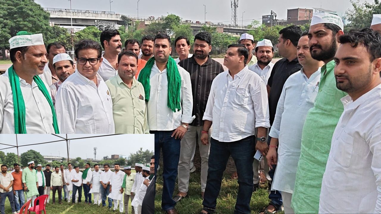 Farmer Protest: मुजफ्फरनगर में किसानों की महा-आंदोलन की तैयारी, GIC मैदान में तोमर की ललकार