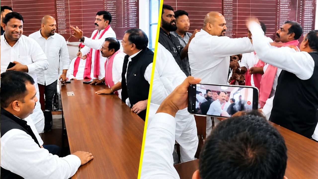 MLC चुनाव :भाजपा-सपा के लोगों में मारपीट; आगरा में बवाल, हंगामे के मद्देनजर पुलिस तैनात