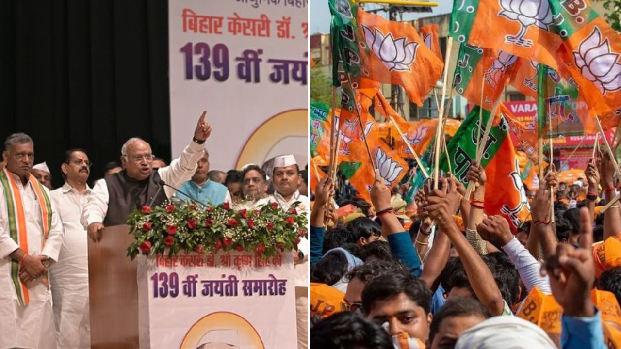 खरगे के विवादित बयान पर BJP का पलटवार, कहा- गुंडे-मवालियों की भाषा प्रयोग कर रहे कांग्रेस अध्यक्ष