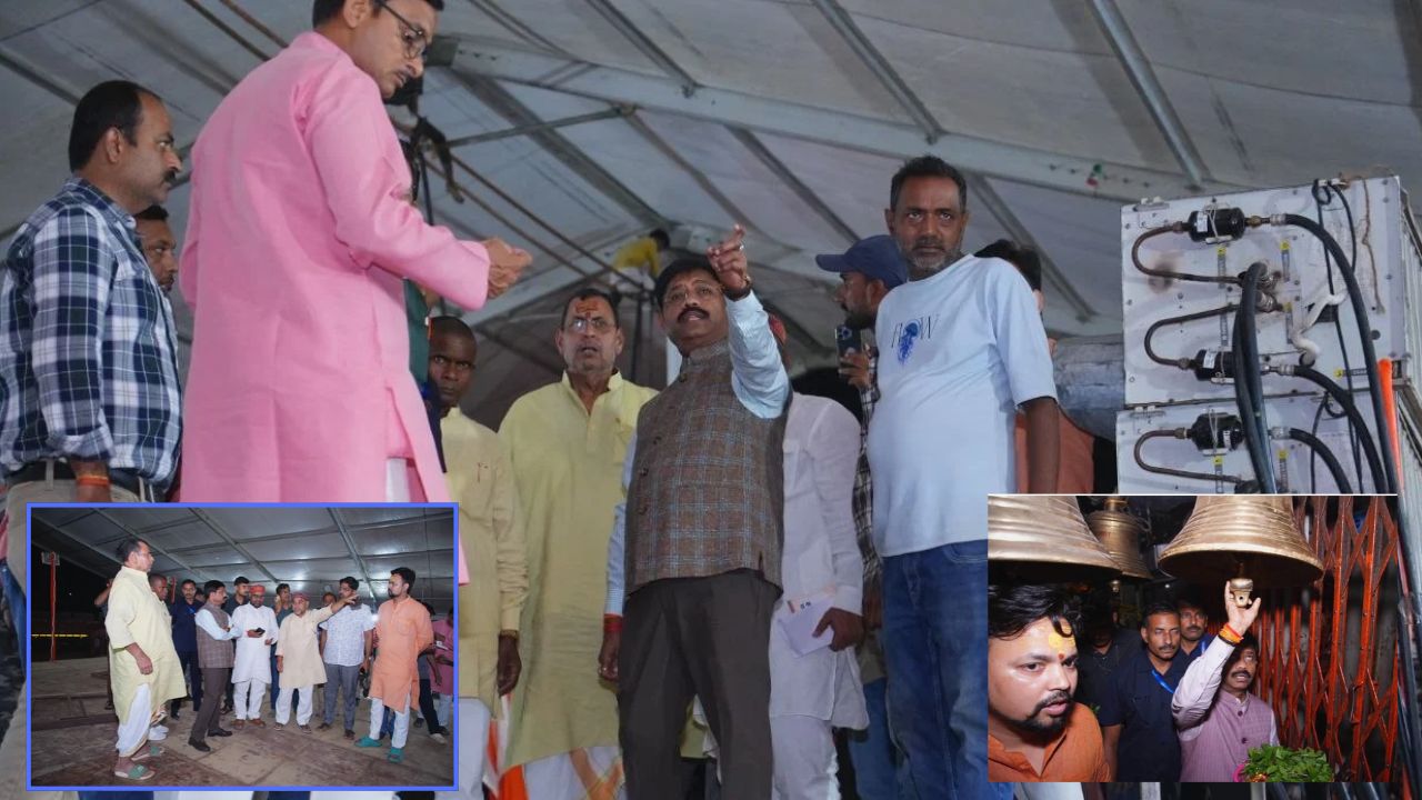 मिर्जापुर में प्रशासनिक हलचल तेज, प्रभारी मंत्री नंदी ने परखी सुरक्षा और सभा स्थल की व्यवस्थाएं