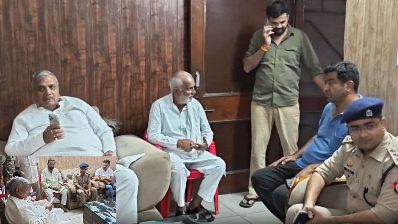 सपा सांसद हरेंद्र मलिक के आवास पर पुलिस तैनाती से गरमाई यूपी की राजनीति
