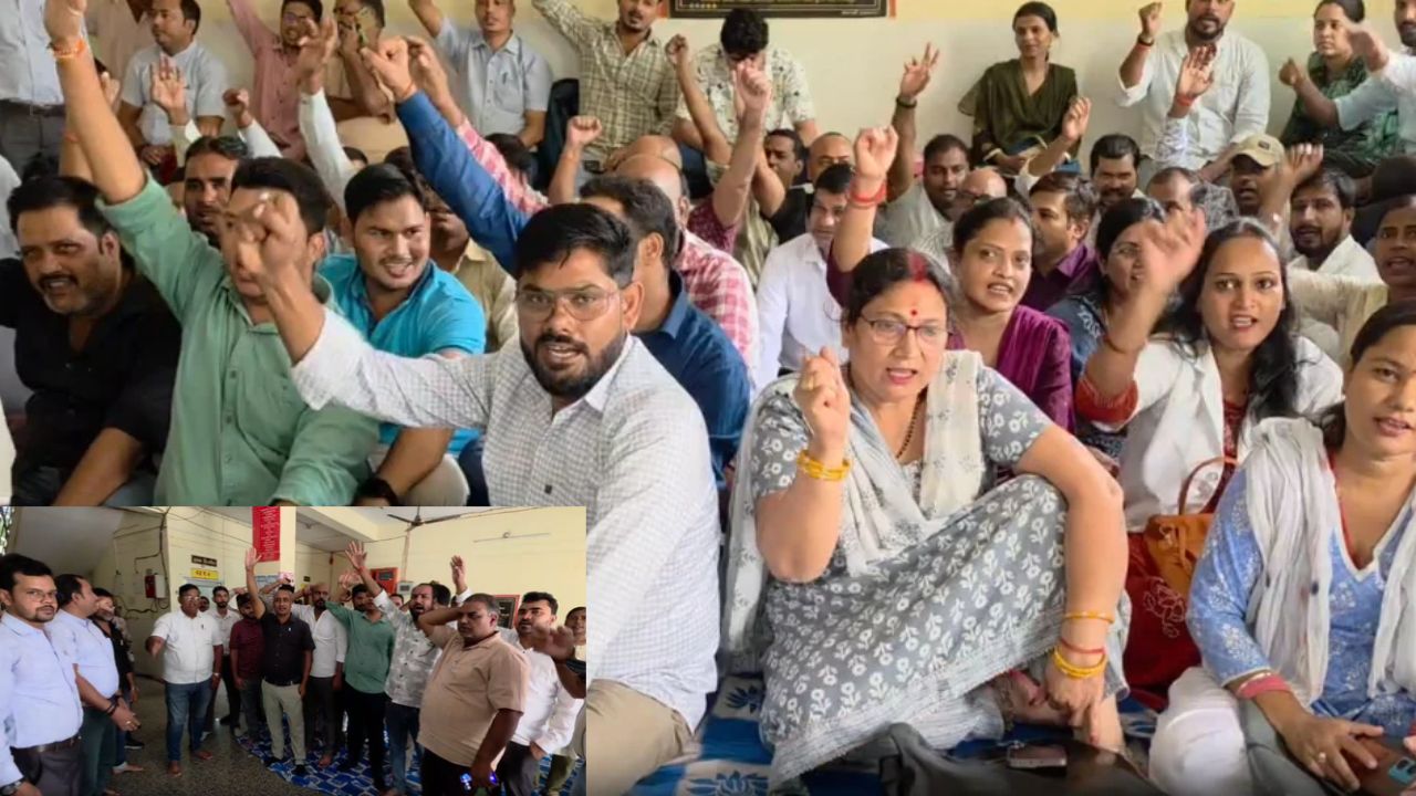 12 अक्टूबर से लखनऊ में महा-हड़ताल, ठप होंगी UP की स्वास्थ्य सेवाएं! 1 लाख NHM संविदाकर्मियों का योगी सरकार को अल्टीमेटम