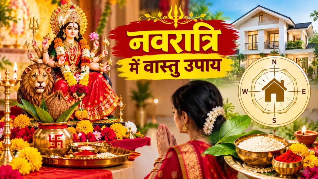 Navratri Vastu Tips: नवरात्रि में घर के वास्तु दोष दूर करने के लिए शुक्रवार को करें ये खास उपाय, जानें इस उपाय की पूरी विधि