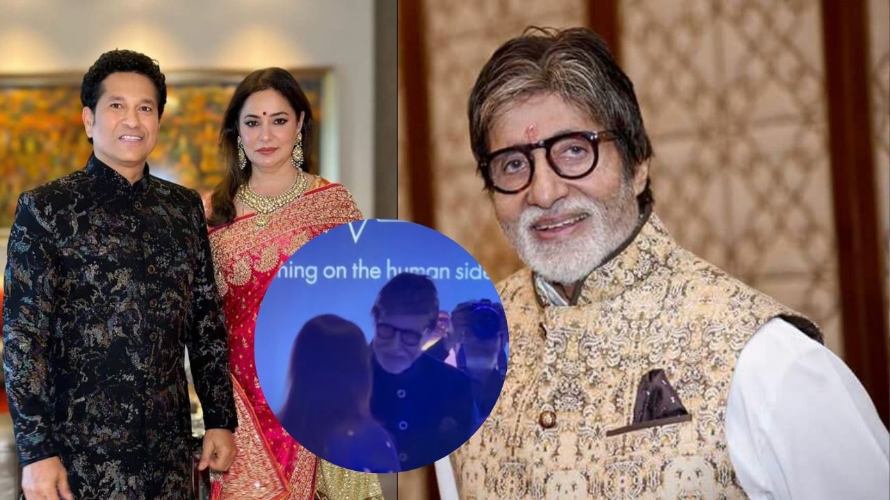Amitabh Bachchan से मिलीं Anjali Tendulkar, Video में दिखा ऐसा पल कि फैन्स हुए कायल