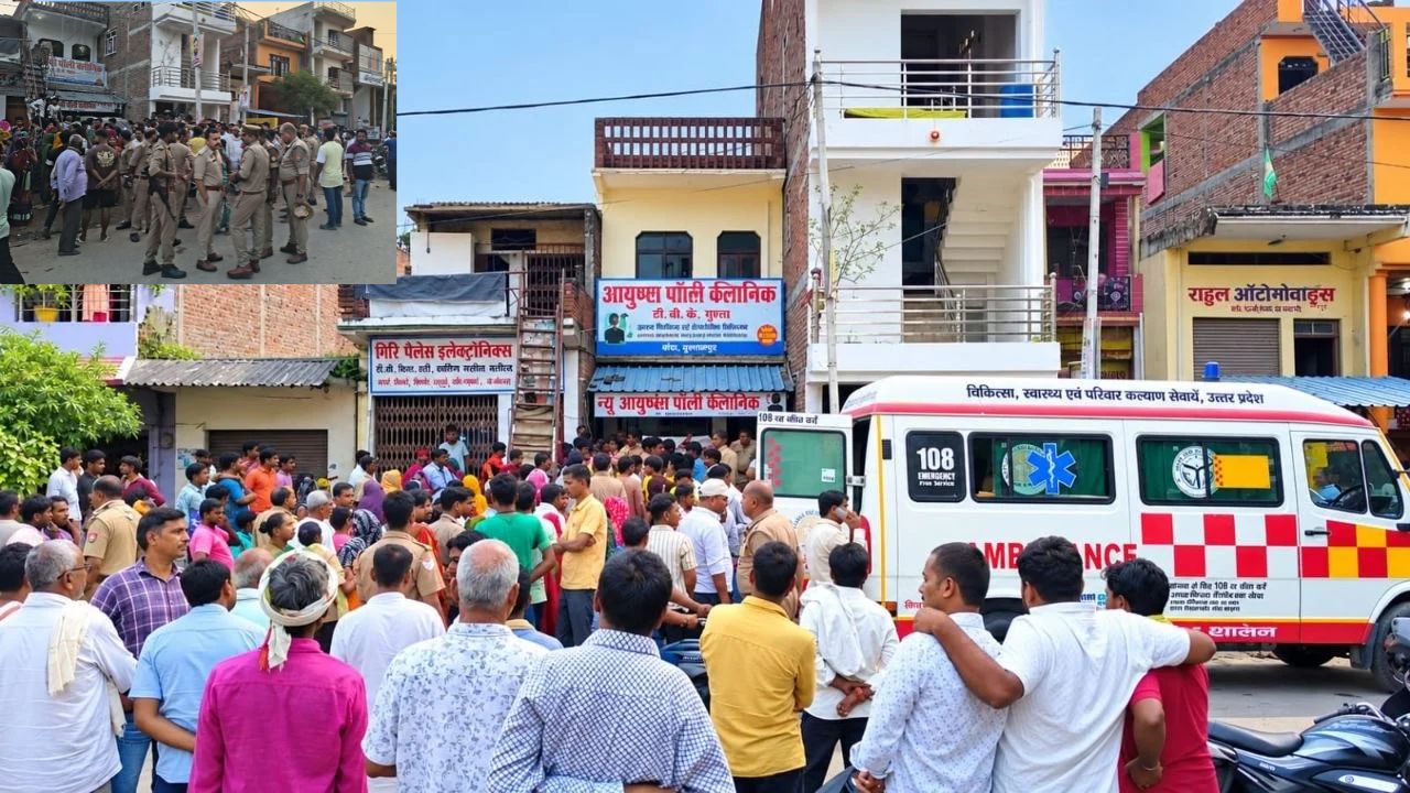 सील लगे अस्पताल में रातों-रात हुआ ऐसा खेल, नवजात की मौत पर फूटा गदर! डॉक्टर को बनाया बंधक; सुलतानपुर में मचा भारी बवाल