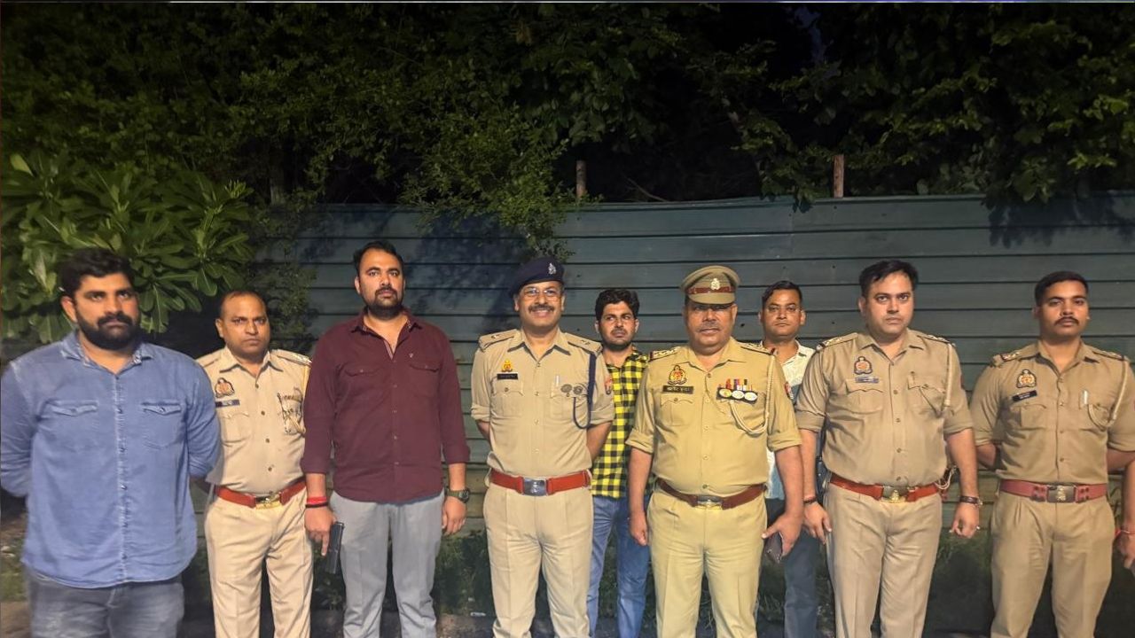 नोएडा में देर रात गोलियों की आवाज से मचा हड़कंप, मुठभेड़ के बाद दो बदमाश गिरफ्तार