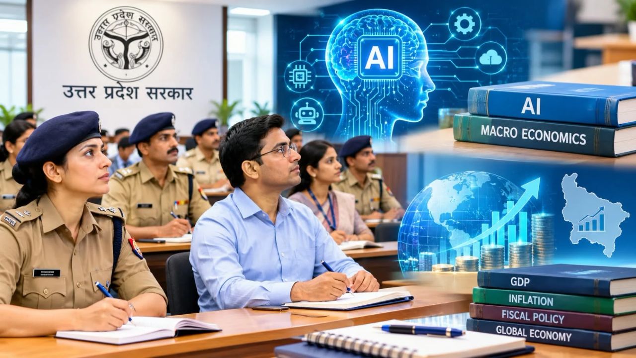 यूपी के अधिकारियों का बदलेगा अंदाज, अब AI और मैक्रो इकॉनमिक्स सीखेंगे PCS अफसर और पुलिसकर्मी