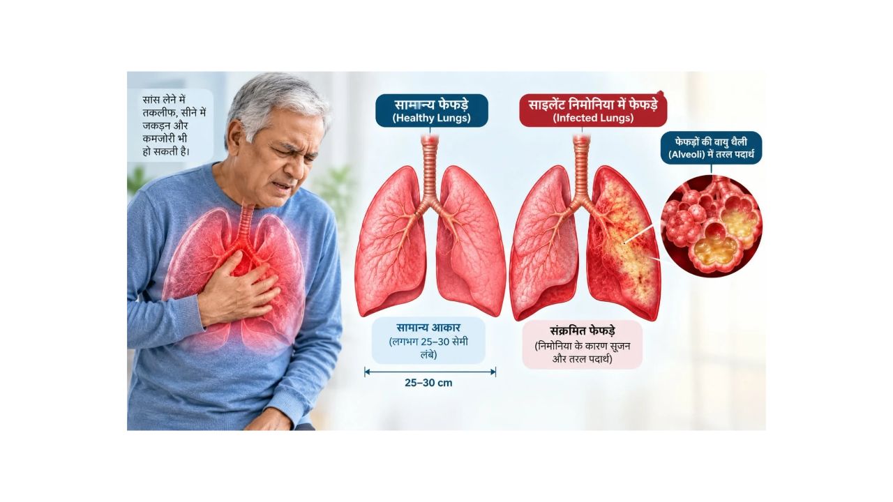 बुजुर्गों के फेफड़ों पर छिपकर हमला करता है साइलेंट निमोनिया, इन लक्षणों को न करें नजरअंदाज