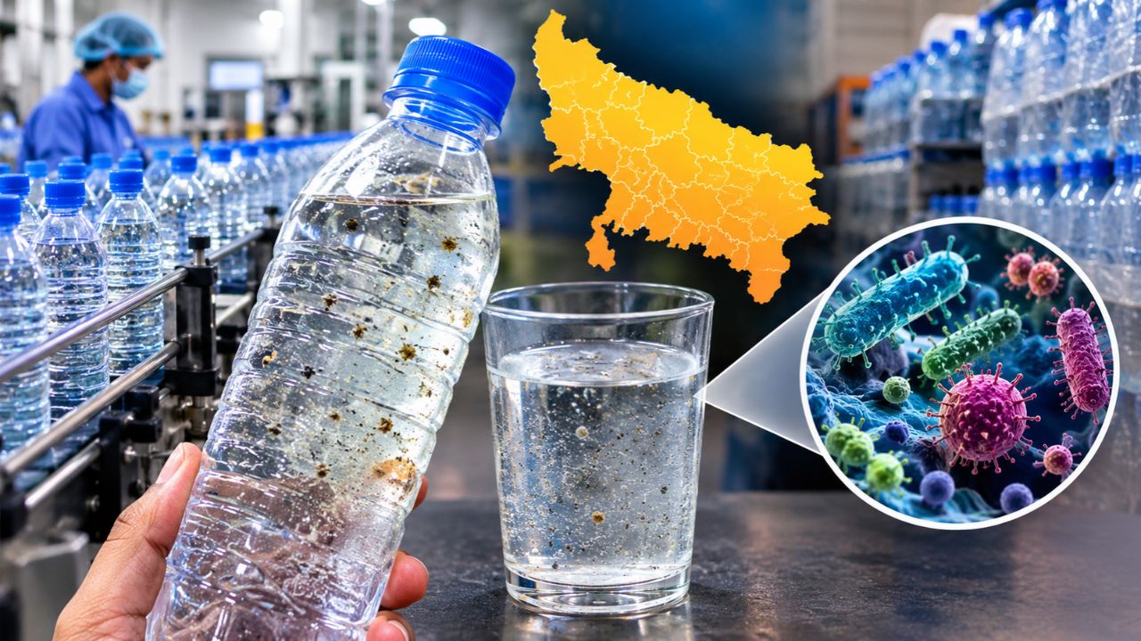 यूपी में पानी के नाम पर बेचा जा रहा जहर: 57 बोतलबंद फर्मों के लाइसेंस सस्पेंड