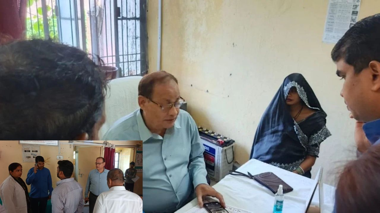 सुबह-सुबह अचानक पहुंचे CMO और मची खलबली! महराजगंज के कोल्हुई प्राथमिक स्वास्थ्य केंद्र का जाना हाल