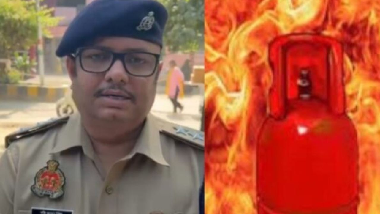 गोरखपुर में बड़ा हादसा, शाहपुर इलाके में गैस सिलेंडर ठीक करते समय लगी आग, चार लोग गंभीर रूप से झुलसे