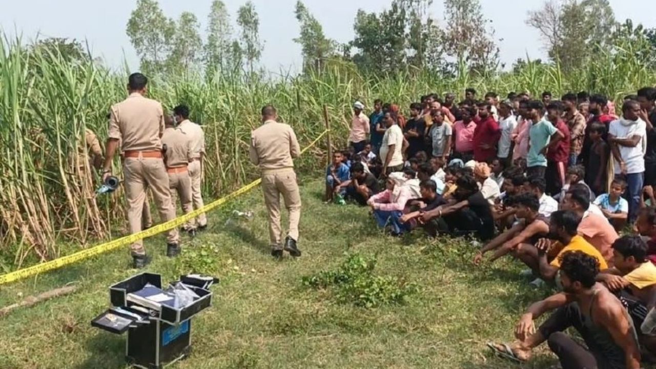 सीतापुर में सनसनी: गन्ने के खेत में पेड़ से लटका मिला लापता युवक का शव, परिवार में कोहराम