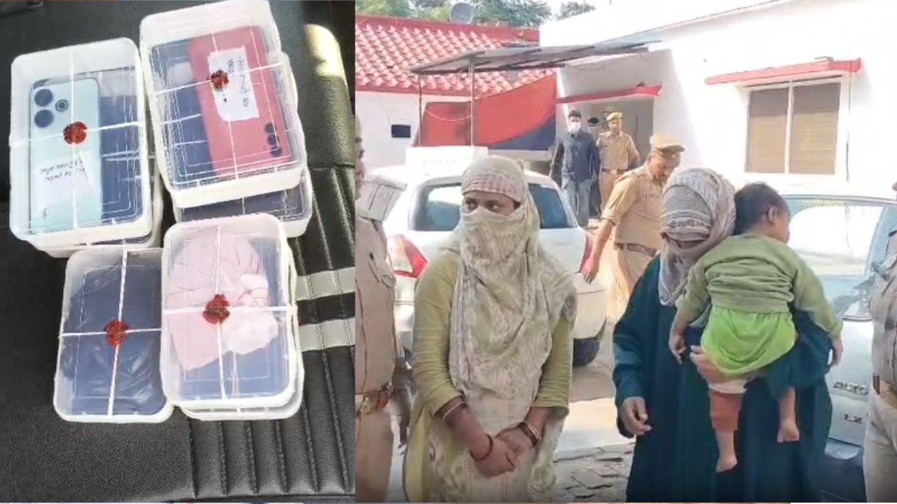 Saharanpur: 2.20 करोड़ की स्मैक के साथ 4 तस्कर गिरफ्तार, दो महिलाएं भी शामिल